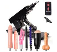 Machine Sexuelle Automatique avec 7 Accessoires & Télécommande, Angle 0-90°