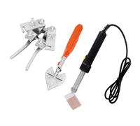 Machine Souder Courroies Rondes PolyuréThane, Machine éLectrique Soudage Par Fusion Chaud pour Courroies PolyuréThane avec Soudeuse Et Ciseaux D'Angle pour Courroies Rondes PolyuréThane,200W