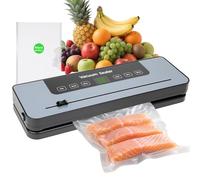 Machine Sous Vide Alimentaire, 50 Sacs Sous Vide Inclus | soudeuse à film alimentaire avec cutter et compte à rebours numérique, Emballeur Sous Vide la Cuisine et la Conservation
