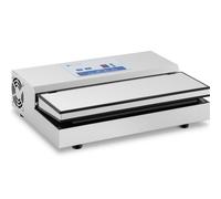 Royal Catering Machine Mise Sous Vide Alimentaire Appareil Pro Emballeuse Professionnelle Sous Videuse Scelleuse Automatique RCVG-41 (440 W, Largeur Sacs 31 cm Max., 6 Fonctions, Inox, Tactile)