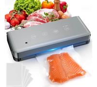 Machine sous vide alimentaire avec mode sec et humide, machine sous vide multifonction 5 en 1 pour la cuisson sous vide gris argenté