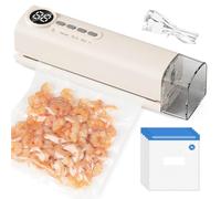 Machine Sous Vide Alimentaire, Machine À Emballer Sous Vide, Appareils De Mise Sous Vide Portable Scellant Sous Vide Sans Fil Avec Sac Sous Vide, Pour Camping, Voyages Et Stockage Des Aliments