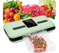 Machine Sous Vide Alimentaire, Machine à Sceller sous Vide, Appareil Sous Videuse, pour Aliments Secs et Humides,Fruits et Légumes