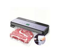 Machine Sous Vide Alimentaire, Machine Sous Vide à Sac Rouleau, 5 Modes, 120W, Coupeur Intégré, Appareil Sous Vide, LED, Rouleaux de Sacs, 10 Sacs