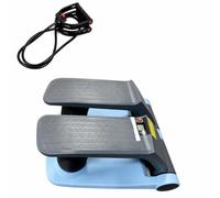 Machine Step 2 en 1 | Conception Compacte, Stepper avec Cordes Résistance, Antidérapant, Stepper avec Bandes Résistance, pour Maison, Bureau