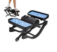 Machine Stepper Rock,Entraînement De Jambes, Core Et Glutei,Stepper Latéral à Faible - pour Femmes, Hommes, Maison, Appartement, Dortoir, Salle de gym