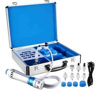 Machine Thérapie Ondes Choc,Appareil Thérapie Ondes Choc Focalisé, Soulagement Douleur, Masseur Musculaire Profond avec 7 Têtes De Massage, Physiothérapie Profonde/Dites Adieu sous-santé