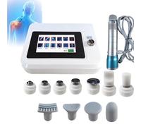 Machine Thérapie par Ondes Choc Ed Extracorporelles Masseur de Soulagement de la Douleur Ed Soulagement Douleur, Masseur Musculaire Profond avec 14 Têtes De Massage