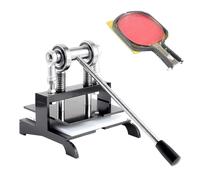 Machine Universelle de découpe de Caoutchouc for Raquette de Tennis de Table, Coupe-Bordure en Caoutchouc for Batte de ping-Pong à Presse Manuelle, Moule Universel, Conception à Double roulement