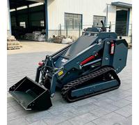 Machine utilitaire hydraulique compacte pour chargeuse à dérapage | Chargeur compact pour la construction paysagère, le nivellement, le mouvement des matériaux, le déblaiement