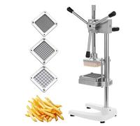 Machine Verticale De Coupe De Frites Coupe Frites Manuelle Verticale Avec Lames 3/9/13 Mm Hachoir Commercial De Légumes Et Fruits En Acier Inoxydable Pour Patates Douces Carottes Concombres