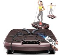 Machine vibrante pour entraînement à domicile, design portable et compact pour améliorer la forme physique