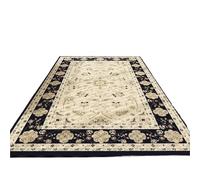 Machine Washable Living Room Carpet Vintage Rug Large Size Decorative Carpets Easy Fold Balcony Rugs(Color3,100x150cm)