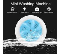 Machinelaund Portable Mini Ultrasonic Machine à Laver Machine de Voyage Luise-laveuse Nettoyer Outil de Nettoyage Machine de Lavage de Lavage de la Machine à Laver