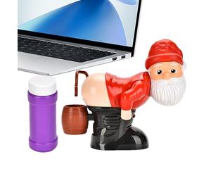 Machines à bulles à l'extérieur - Appareil souffleur de bulles du Père Noël, équipement de jeu interactif, collection d'activités d'été | Source automatique de divertissement de sortie de bulle pour l