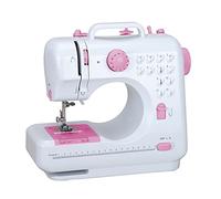 Machines à coudre simples, machine à coudre multifonction à 12 points, double ligne, machine à coudre domestique surjeteuse avec deux vitesses pour enfants et débutants