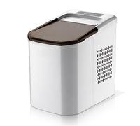 Machines à glaçons de comptoir, Comptoir de machines à glaçons, machine à glaçons portable, 22-26Lbs/24H, 9 glaçons prêts en 8 minutes, avec cuillère à glace et panier, for maison/bureau/cuisine,pour