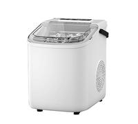 Machines à glaçons de comptoir, Machine à glaçons de comptoir avec poignée de transport, 17 à 22 lb/jour, 9 pièces prêtes en 6 minutes, machine à glaçons compacte portable autonettoyante, parfaite for