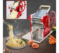 Machines à pâtes Pasta Maker Machine, manivelle manuelle Pasta Noodle Maker Coupeuse de rouleaux, multifonctionnelle manuelle Skin Maker machine à faire des boulettes de pâtes pour la cuisine Spaghett