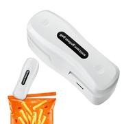 Machines à sceller pour sacs rechargeables, thermosceller avec coupeur - Thermosceller pour sacs à collations 2 en 1 avec coupeur - Machine de scellage portative pour presse manuelle pour sac