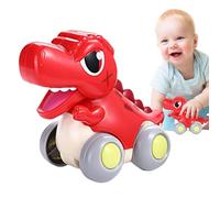 Machines à tirer avec des dinosaures,Jouets de voiture à tirer avec des dinosaures - Jouets pour enfants avec voiture alimentée par embrayage - Machines uniques à tirer, Jeux