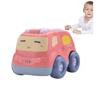 Machines à tirer en arrière, Machines à tirer pour - Appuyez et allez Véhicules - Jouet ambulance taxi, jouet de véhicule à inertie pour garçons, filles, ,