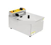 Machines De Casse-croûte Machine Friteuse Chien Maïs Chaud Profond, 12L Grand Chauffage Rapide