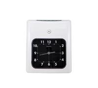 Machines de pointage pour les petites entreprises, Horloge de pointage, machine de présence, machine à cartes perforées, carte papier, machine de présence en carton, carte d'insertion de carte papier,