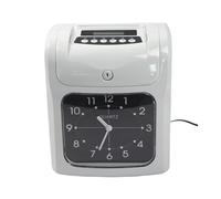 Machines de pointage pour Les Petites Entreprises, Horloge électronique LCD/Cadran d'horloge Machine de Perforation de Cartes en Papier Machine de présence de Cartes en Papier(Clock Face)