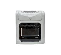 Machines de pointage pour les petites entreprises, Machine de présence électronique Enregistreur de temps numérique Enregistrement du personnel de bureau Horloge de carte perforée Machine de poinçonna