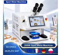 Machines de soudure par points laser pulsé 200W, laser YAG, adaptées à la soudure de bijoux, aux applications médicales et aux instruments de précision. Machines de soudure 100W 150W 100W