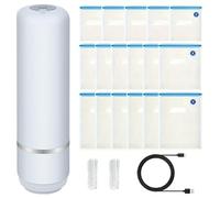 Machines Sous Vide, Avec Conception Portable, 3,3 X 15,8 Cm, Scelleuse Sous Vide Portative Chef Preserve, Scellage Alimentaire Sans Air Puissant, Hermétique Et Étanche, Pour La Maison, La Cuisine, L'i