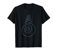 Machinist Blue Chip Spirale CNC Machine Art T-Shirt