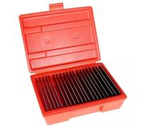 Machinist Lot de 20 paires de blocs parallèles de 0,6 cm d'épaisseur x 15,2 cm de long, acier à outils, rectifiés et durcis, précision +/- 0,02 cm, pour inspection du travail des métaux CNC