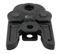 Mâchoire à sertir de 22 mm - Mâchoire compacte pour outils de sertissage de 0,8 à 1,2 mm - Livré avec un insert de sertissage M22 utilisé pour sertir des tuyaux en cuivre - Changer les inserts de