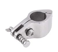 Mâchoire coulissante pour bateau marin en acier inoxydable, raccord de matériel supérieur bimini robuste, qualité 316, finition miroir, résistant à la corrosion pour tube de 22