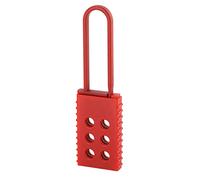 Machoire de consignation nylonrouge (pour 6 cadenas)