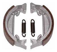 Machoire de frein cyclo adaptable peugeot 103 sp-mvl av et ar (diam 80mm type leleu, 2 ressorts) (vendu a la paire) n/a