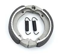 Mâchoire de frein Remplacement Des Freins Pour Scooter, Noir Et Argent, Mâchoires De Frein Pour 8 Pouces, Protection Du Disque