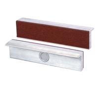 Mâchoire de protection pour étau TYPE F p.mâchoire L.125mm revêtement en fibre Alu.HEUER