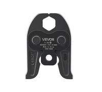 Mâchoire de Sertissage en Acier 2,8cm d'Excellentes Performances d'Etanchéité Noir