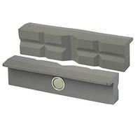 Mâchoires d’étau/mâchoires de protection à angle droit, planes-parallèles, aimants spéciaux intégrés, convient pour étau, Matériau :polyuréthane., 4665270