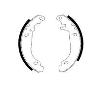 Mâchoires de frein 0 986 487 346 BOSCH pour CITROËN PEUGEOT