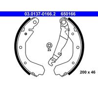 Mâchoires de frein 03.0137-0166.2 ATE pour OPEL KADETT D KADETT D Break KADETT E