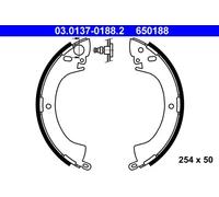 Mâchoires de frein 03.0137-0188.2 ATE pour MITSUBISHI PAJERO I Canvas Top L200