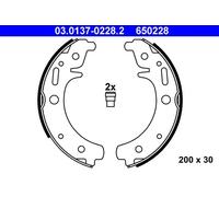 ATE 03.0137-0228.2 Jeu de mâchoires de frein