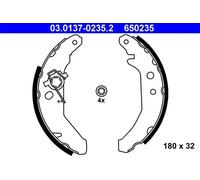 Mâchoires de frein 03.0137-0235.2 ATE pour FORD FIESTA III