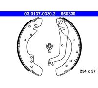Mâchoires de frein 03.0137-0330.2 ATE pour RENAULT CITROËN FIAT PEUGEOT OPEL