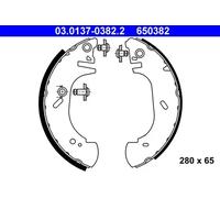 Mâchoires de frein 03.0137-0382.2 ATE pour RENAULT OPEL