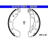 Mâchoires de frein 03.0137-0395.2 ATE pour OPEL CORSA C